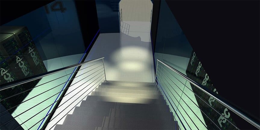 FSC IAMS SIMULATOR entrance and machine room 2